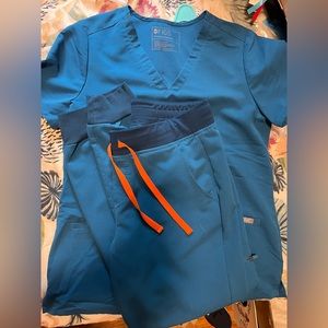 Figs Scrubs Blue Alps